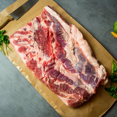 Свинина ребрышки мясные 900 г - купить в Байларово